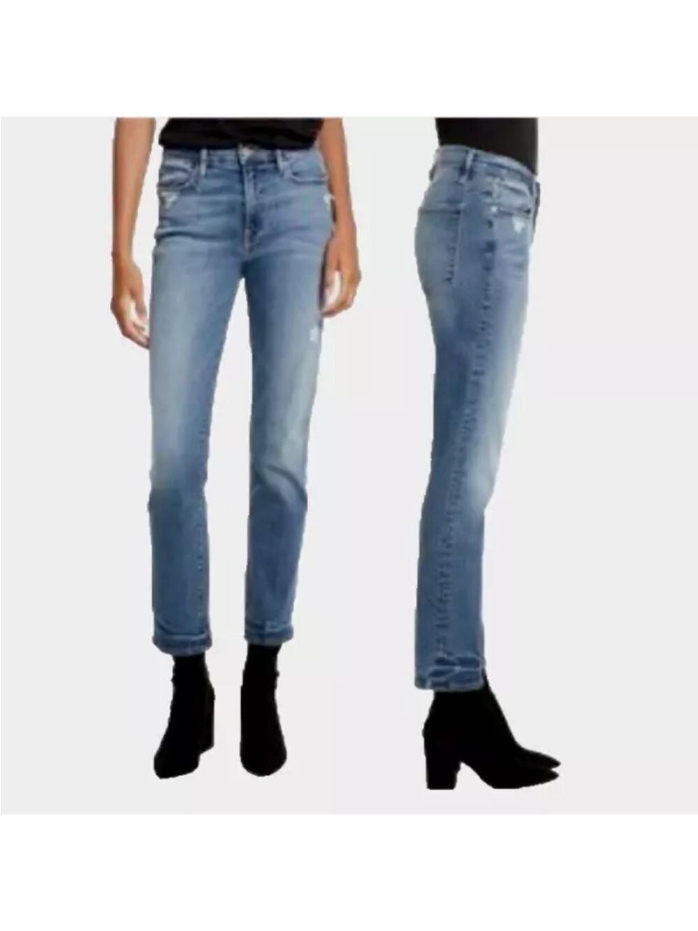 Frame Le High Rise Straight Jeans Women’s Size 24 in Whitwell USA Made